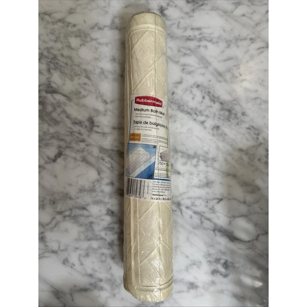 NEW Vintage Rubbermaid Safti-Grip 7035 MED Bath Mat 14x24